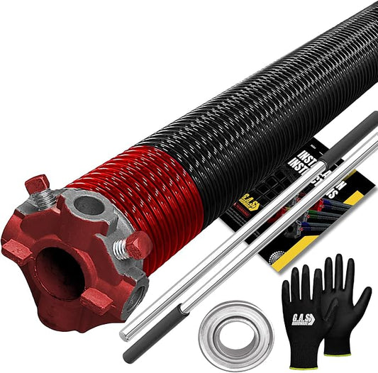 Garage Door Torsion Spring 225x1.75x27 Includes 1” Steel Bearing, Non-Slip by GASHardware