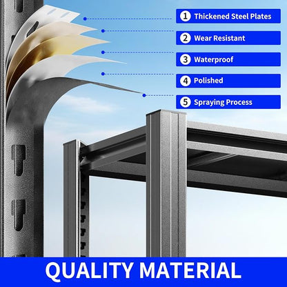 Metal Storage Shelving Heavy Duty, Shelves Unit - Image 5