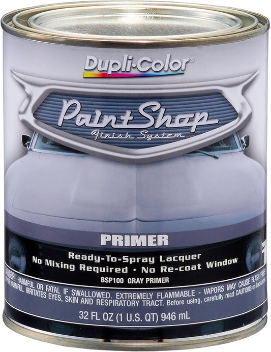 Dupli-Color BSP100-2 PK Paint Shop Finish System Car Primer Paint – Grey Primer by The+Dupli-Color+Store+