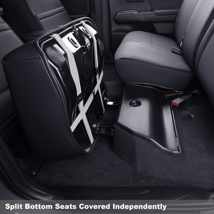 LUCKYMAN CLUB Rear Seat Covers Custom Fit - Image 4