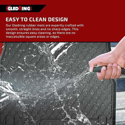 Gledring USA Custom Fit All-Weather Rubber Floor Mats Intended - Image 6