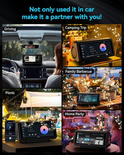Portable Apple Carplay Screen for Car, Touch Screen - Image 7