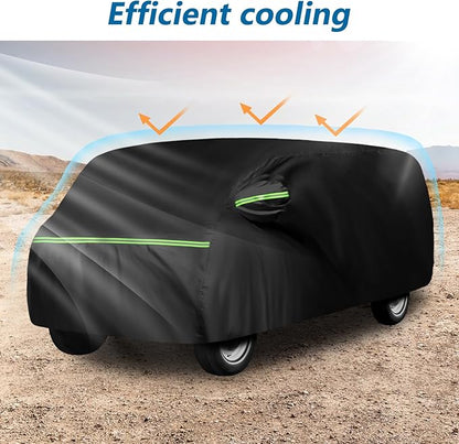 Waterproof Car Covers for 1961-1974 Falcon Club Wagon E-100, Econoline E-100 Van - Image 4