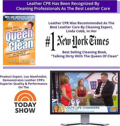 Leather CPR Microfiber Applicator Sponge & 2pcs 16in Towels - Image 5