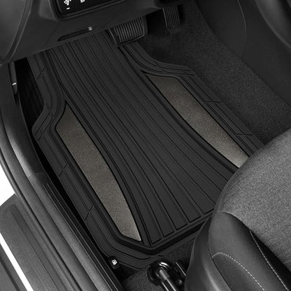 Motor Trend ChromeTech Car Floor Mats Full Set - Image 5