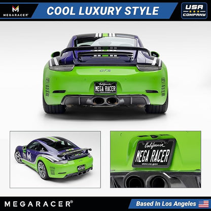 Premium Slim Carbon Fiber Design License Plate Frames – 2 Pack, Rust-Free - Image 4
