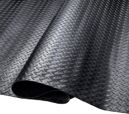 SEAL 6 x 15 Ft Premium Garage Floor Mat, Solid 2.8mm Thickened Black Commercial - Image 7