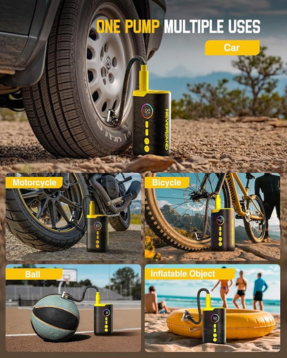 NEVERLAND Tire Inflator Portable Air Compressor - Image 2
