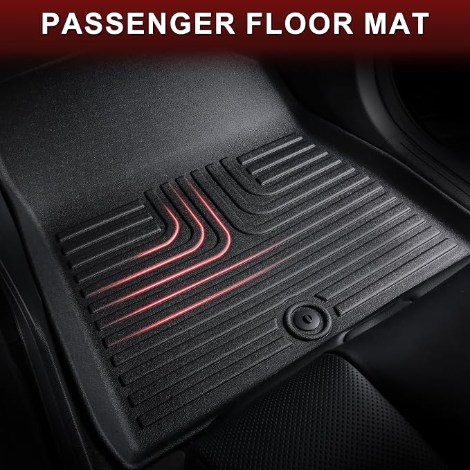 Wayhigh-All Weather Floor Mats and Cargo Liners Set Fit - Image 3