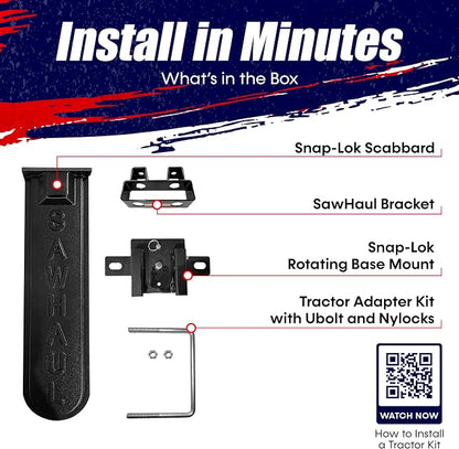 SawHaul Snap-Lok Universal Chainsaw Carrier Kit - Image 6