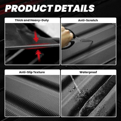 LASFIT Bed Mat for Toyota Tacoma 2023 2022 2021 2020 2019-2005 Truck Bed 5 ft - Image 7