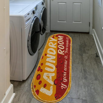 Ottomanson 20" x 59" Oval Laundry Room Rug - Image 6