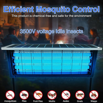 Large Solar Bug Zapper with High Powered - Image 2