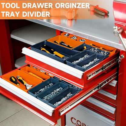 Tool Box Organizer Tray, Toolbox Desk Drawer Organizer, Tool Box Tray, Toolbox - Image 3