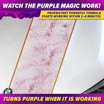 Iron Remover for Car Detailing – Iron Decon Spray, Pulls Out Brake Dust - Image 3