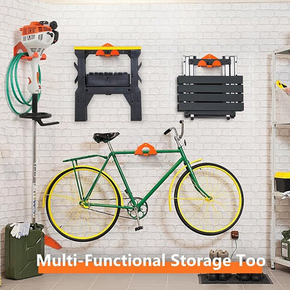 Weed Eater Hanger, Heavy Duty Weedeater Rack Wall Mount, Garage Organization - Image 5