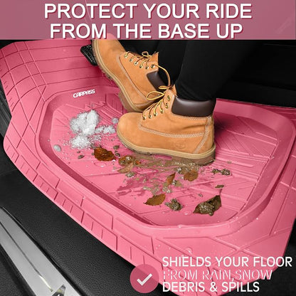 CAR PASS DeepDish Pink Floor Mats - Image 5