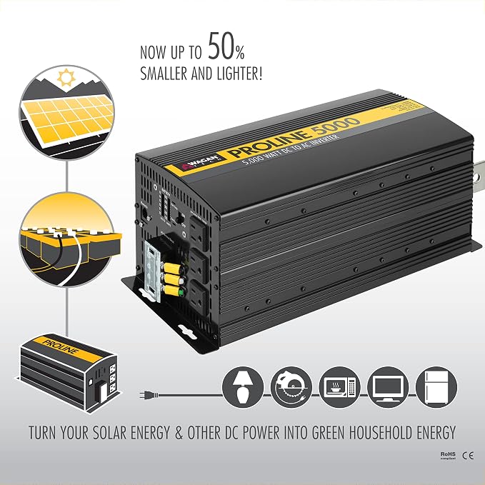 Wagan EL3748 12V 10000 Watt Power Inverter - Image 6
