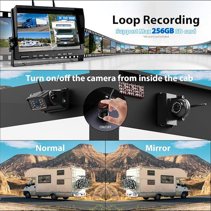 Magnetic Wireless Backup Camera: Portable Rechargeable Battery - Image 3