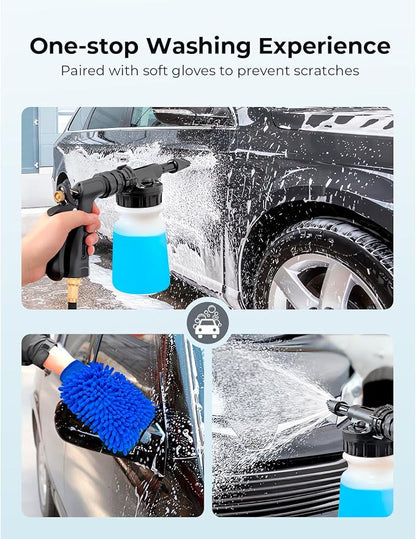 Car Wash Foam Gun + Microfiber Wash Mitt - Image 5