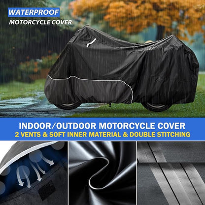 Motorcycle Cover for Harley Davidson Touring Models Road Glide Limited - Image 4