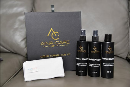 Complete Leather Care Kit Cleaner, Conditioner & Protection Restores & - Image 3