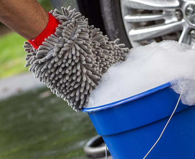 MOTHERS 968801 Premium Chenille Car Wash Mitt - Image 4