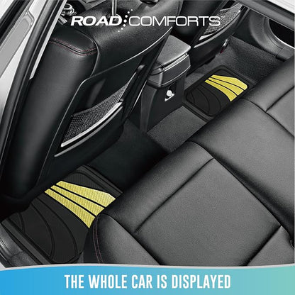Road Comforts Car Floor Mats Full Set – Front & Rear Car Floor Mats - Image 3