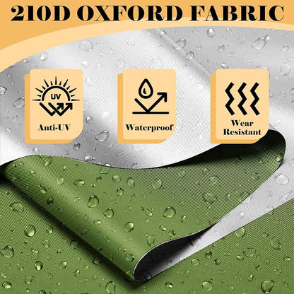 Prolee Bike Shed 6.6FT Waterproof 210D Oxford Fabric, Bike Storage - Image 5