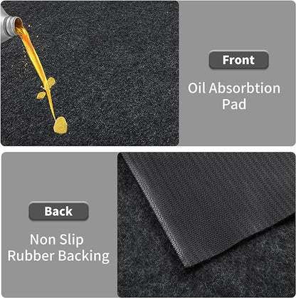 HOMBYS Extra Large Garage Floor Mat - Image 5