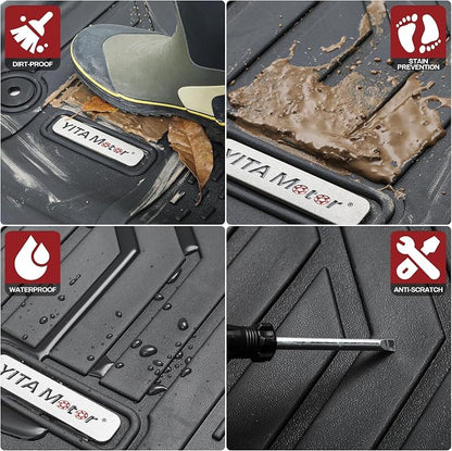 YITAMOTOR Upgraded Floor Mats Compatible - Image 4