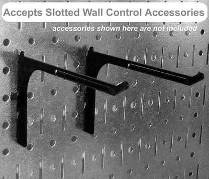 Wall Control Metal Pegboard Organizer Utility Tool Storage and Garage Pegboard - Image 4
