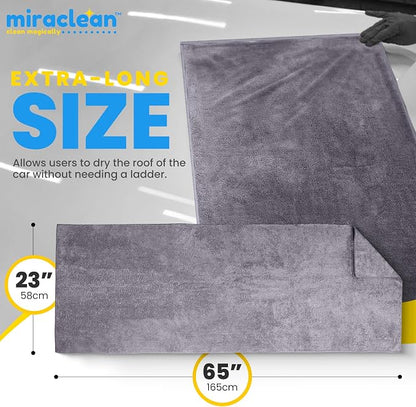 Car Drying Towels Extra Large Super Absorbent 65 x 23 Inch Microfiber Car - Image 3