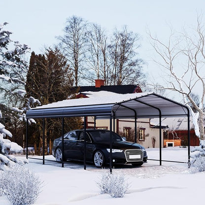 SUNBURY 10x20 FT Carport, Heavy Duty Car Port Canopy - Image 8