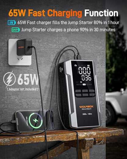 WOLFBOX 3000A Jump Starter - Image 5