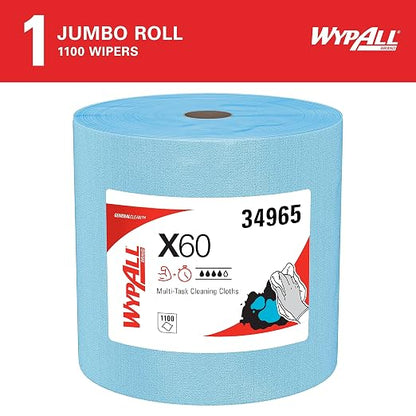 WypAll GeneralClean X60 Cloths Multi-Task Cleaning Wipes, Strong and Absorbent - Image 2