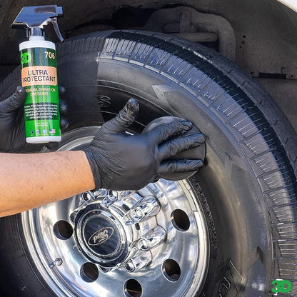3D Ultra Protectant Tire Shine Spray – Water-Based High Gloss Tire Dressing | - Image 5