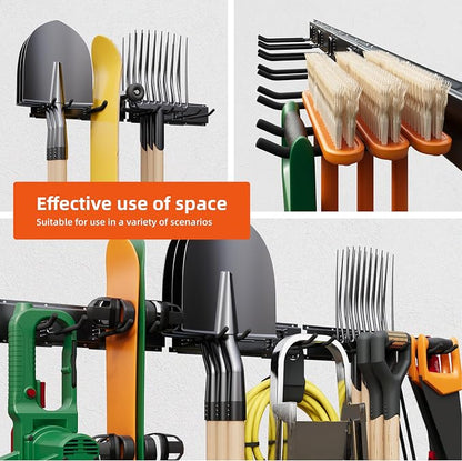 Garage Tool Organizer Wall Mount 48", Garage Wall Organizer 400 lbs, Heavy Duty - Image 4
