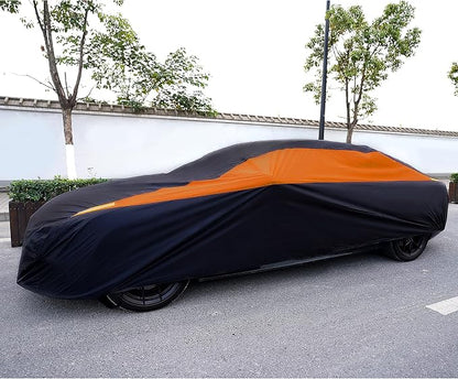 MORNYRAY Waterproof Car Cover All Weather Snowproof UV Protection Windproof - Image 7
