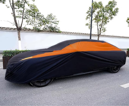 MORNYRAY Waterproof Car Cover All Weather Snowproof UV Protection Windproof - Image 8