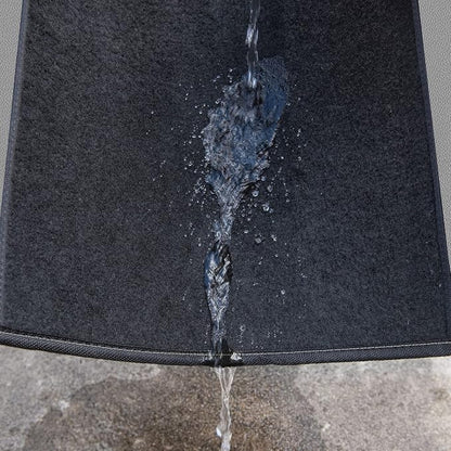 CAR PASS Rainbow Waterproof Universal Fit Faux Leather Car Carpet- Anti-Slip - Image 5