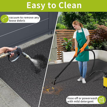 Oil Spill Mat - 96" x 60" Absorbent Oil Garage Floor Mat - Image 7