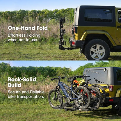 CyberRack S3 Ebike Rack, 300 lbs Capacity Foldable Bike Racks - Image 6