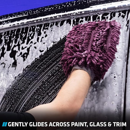 VIKING Car Wash Mitt, Microfiber - Image 3