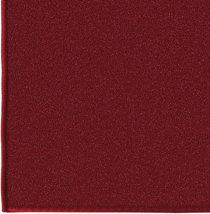 Ottomanson Hallway Runner Rug 1'10" x 12' Non Slip Solid Area Rugs Easy to - Image 8