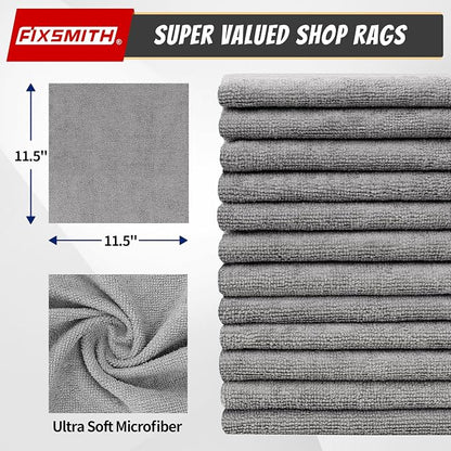 FIXSMITH Shop Towels, Microfiber Towels - Image 2