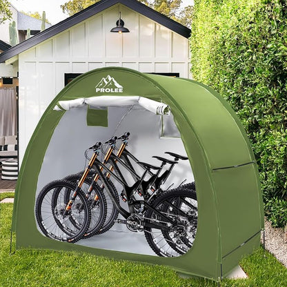 Prolee Bike Shed 6.6FT Waterproof 210D Oxford Fabric, Bike Storage - Image 6