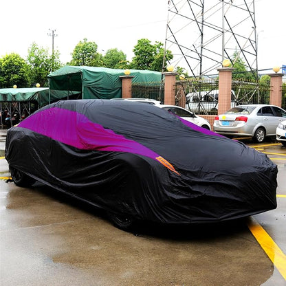 MORNYRAY Waterproof Car Cover All Weather Snowproof UV Protection Windproof - Image 7