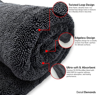 Extra Large Car Drying Towel - Image 3