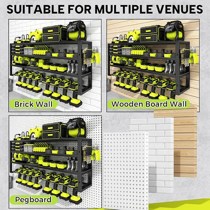 Large Power Tool Organizer Wall Mount - Image 9